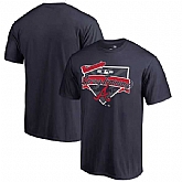 Men's Atlanta Braves Fanatics Branded Navy 2017 MLB Spring Training Logo T-Shirt,baseball caps,new era cap wholesale,wholesale hats